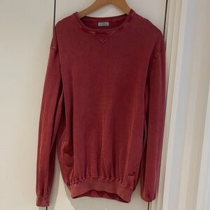 Jacob Cohen Men's Faded Red Crewneck Sweater